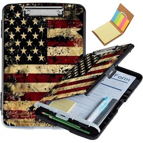 حافظة متعددة الأغراض مع نمط التخزين (Blue Dreamcatcher Dreamy) تصميم الحجم القانوني الشاقية الحافظة المغلقة مع التخزين ، مثالي لممرضات ممرضات الحافظة والمعلمين ، 9.9 × 14.4 بوصة in Kuwait