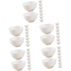 54 PCS Food Food and Play Dolls Bowl Bowls Miniature Miniature for Minihouse Dollhouse Accessories Mini House Decor Decor in Kuwait