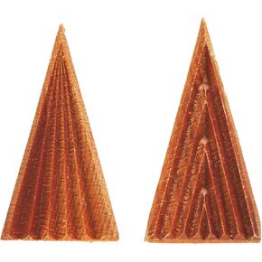 MKM Pottery Tools Stamps 4 Clay Medium Tall Triangle Decorative Stamp for Clay (STM-T3) in Kuwait