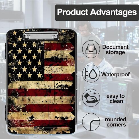 Multipurpose Clipboard with Storage Pattern (Blue Dreamcatcher Dreamy) Design Heavy Duty Legal Size Enclosed clipboard with Storage, Ideal for Nurses clipboard Folder and Teachers,9.9 x 14.4 inch in Kuwait