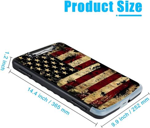 Multipurpose Clipboard with Storage Pattern (Blue Dreamcatcher Dreamy) Design Heavy Duty Legal Size Enclosed clipboard with Storage, Ideal for Nurses clipboard Folder and Teachers,9.9 x 14.4 inch in Kuwait