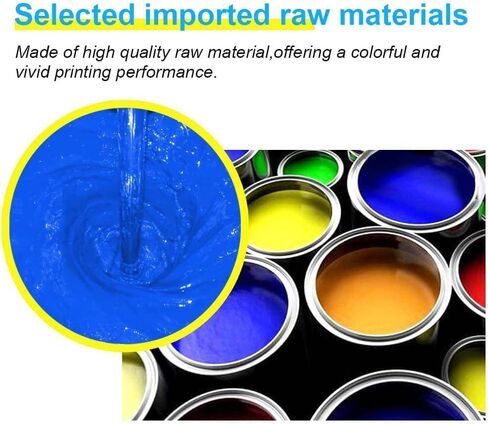 Universal Dye Ink Refill Kit for HP Epsn Canon Brother Lexmark Samsung Dell Kodak Inkjet Printers 4 Color Set 5pcs(2BK,C,M,Y) Compatible Cartridges Refillable Cartridge CISS CIS System With 4 Syringes in Kuwait