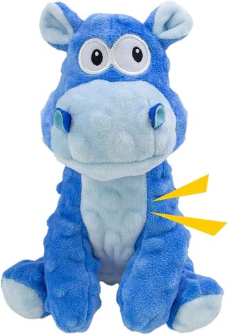 Squeaky Dog Toys for Large- Plush Stuffed Chew Toy with Soft Fabric- Interactive Puppy Toys to Keep Them Busy- Indoor & Outdoor Play in Saudi Arabia