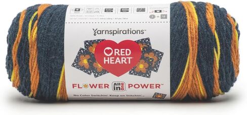 Red Heart All-in-One Flower Power Yarn in Kuwait