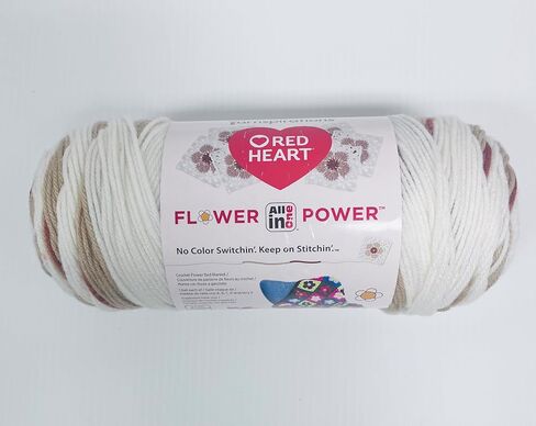 Red Heart All-in-One Flower Power Yarn in Kuwait
