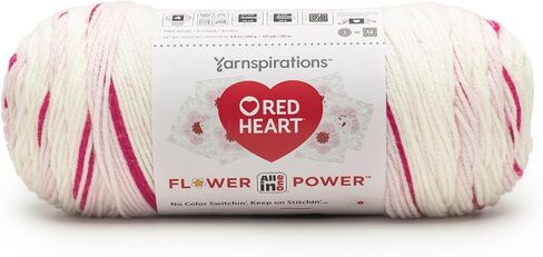 Red Heart All-in-One Flower Power Yarn in Kuwait