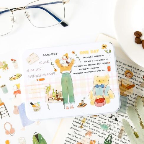 ملصقات مخطط ، 365+ PCS يوميًا ، ملصقات تقويم موسمية شهرية يوميًا لـ Bullet Journal Scrapbook Envelope Envelope in Saudi Arabia