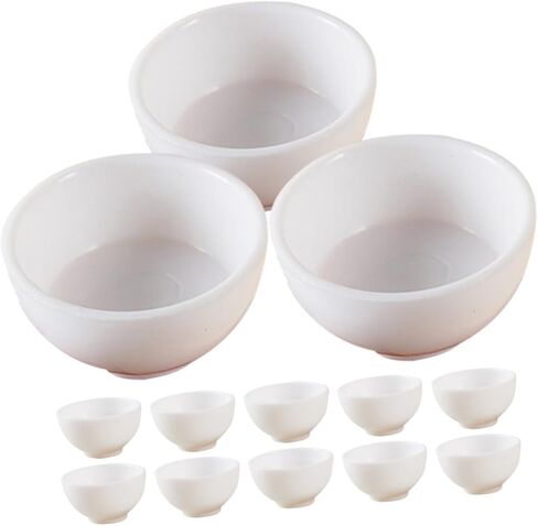 54 PCS Food Food and Play Dolls Bowl Bowls Miniature Miniature for Minihouse Dollhouse Accessories Mini House Decor Decor in Kuwait