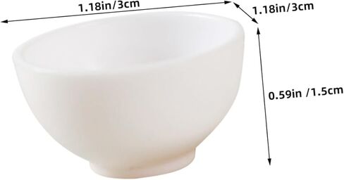 54 PCS Food Food and Play Dolls Bowl Bowls Miniature Miniature for Minihouse Dollhouse Accessories Mini House Decor Decor in Kuwait