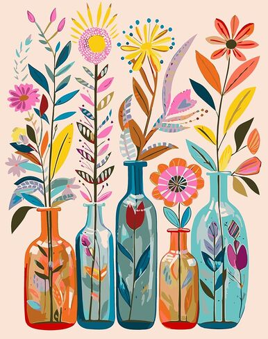mrpwnle Paint by Numbers Kit for Adults Beginner, Adult Horse Paint by Number Kits on Canvas, DIY Horse Acrylic Watercolor Oil Painting by Number Kits for Adults for Home Decor Gift 16x20 Inch in Saudi Arabia