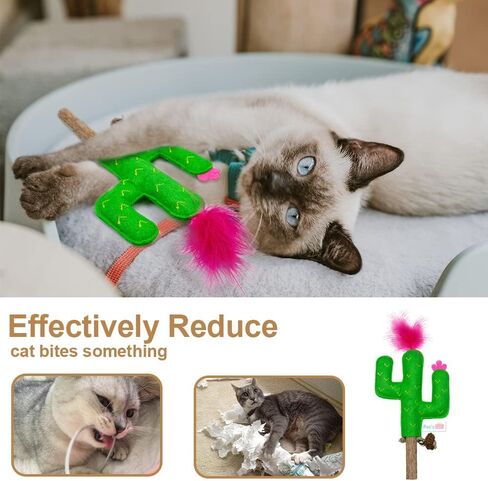 PAZ'S GIFT cat Toy Catnip Bird Cute Bird Chirping with Feathers, Catnip Plush Toys, Interactive cat Toys, Indoor Cat Feather Toys, Chirping Bird Toy in Saudi Arabia