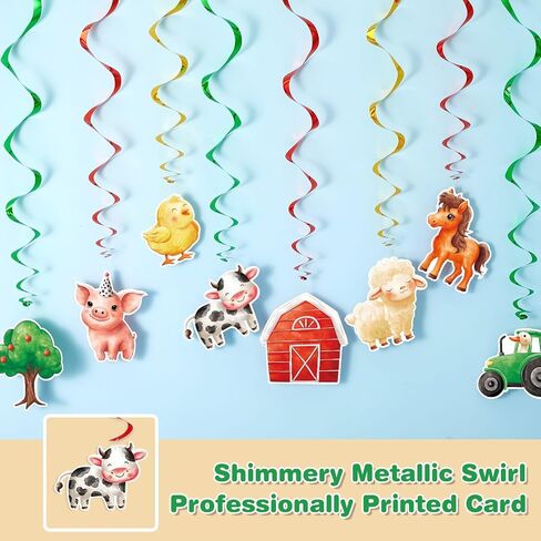 WERNNSAI Shark Party Hanging Swirls – 24 PCS Shark Party Supplies Birthday Decorations for Boys Ocean Shark Themed Party Baby Shower Ceiling Decor in Saudi Arabia