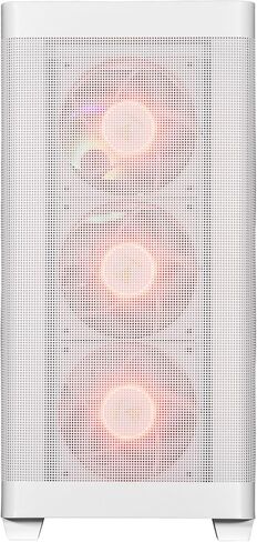 Velztorm White Pilum Custom Gaming Desktop PC (AMD Ryzen 7 5700x ، Geforce RTX 5070 ، 32GB DDR4 ، 2TB PCIe SSD + 2TB HDD ، RGB Fans ، 120mm AIO ، 750W PSU ، WIFI 5 ، Bluetooth 5.0 ، RJ-45 ، WIN 11 PRO) in Kuwait