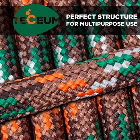 Teceum paracord Type III 550 basalt-100 ft-4mm-tactical rope mil-spec-ourdive para cord-camping meathing fishing and equipment in Kuwait