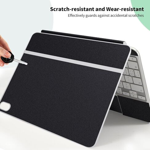 Vinyl Skin Stickers for 2025 iPad Air M3 13 inch Magic Keyboard 5-Piece Self-Adhesive,Pre-Cut Protective Decal Cover Full body wrap protection (Top+Bottom+Trackpad+Hinge+Keyboard cover)（White） in Saudi Arabia