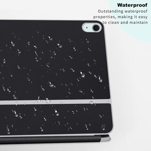 Vinyl Skin Stickers for 2025 iPad Air M3 13 inch Magic Keyboard 5-Piece Self-Adhesive,Pre-Cut Protective Decal Cover Full body wrap protection (Top+Bottom+Trackpad+Hinge+Keyboard cover)（White） in Saudi Arabia