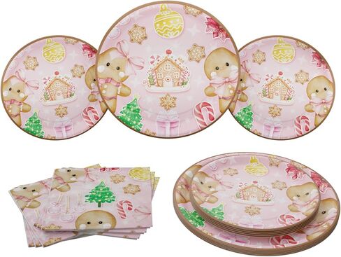 Blue Orchards Pink Leopard Party Plates and Napkins (52 Pieces for 16 Guests) - Pink Leopard Party Decorations, Cheetah Birthday, Two Wild Birthday for Girls in Saudi Arabia