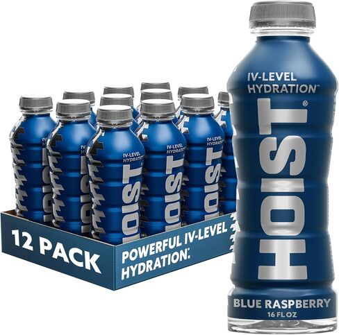 HOIST Premium Military Hydration Electrolyte Drink, Powerful IV-Level Hydration, Clinically Proven Performance Drink, Watermelon, 16 Fl Oz (Pack of 12) in Saudi Arabia