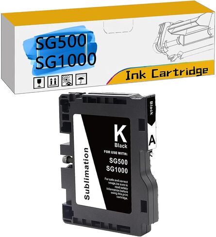 SG500 SG1000 32ML Sublimation Ink Cartridges Compatible for Sawgrass Virtuoso SG500 SG1000 Printers, No AB Serial Number BYMC 4 pcs in Saudi Arabia