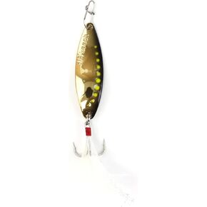 Clam Corporation 112666 Leech Flutter Spoon 1/4oz, Size 8, Glow Chartreuse/Pink, One Size in Kuwait