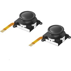 Aknes switch joycon joystick استبدال ، ترقية عصا التحكم الكهرومغناطيسية خالية من الانجراف لتبديل LCD/OLED JOY CON/SWITCH ، مجموعة أدوات الإصلاح ، غطاء الإبهام. in Kuwait