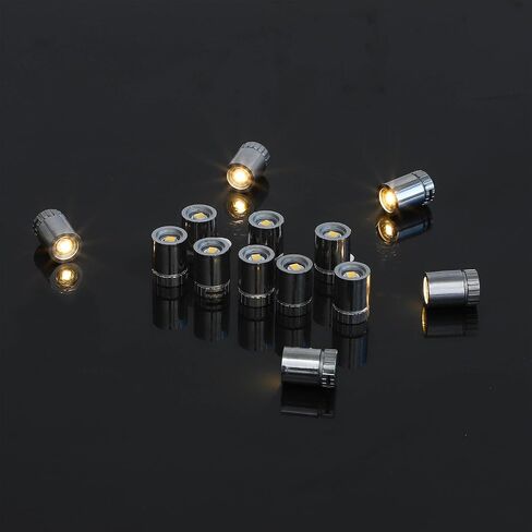 ONEST 40 Pieces Mini LED Lights Small Lights for Dollhouse Silver Led Lights Battery Powered Miniature Ornament Lights Tiny Lights for Dollhouse Accessories Party Decoration Crafts DIY (Cold White) in Saudi Arabia
