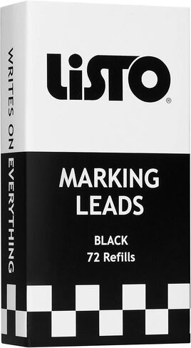 Listo 162 Pency Pencils Refill - Box of 72 Pencils/China Narking Pencils/Wax Pencils (Brown) in Kuwait