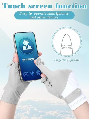 4 Pairs Fishing Gloves for Men Quick-Dry Full Finger UV Protection Sun Protective for Outdoor Hiking Cycling Gym in Kuwait