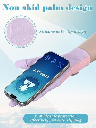 4 Pairs Fishing Gloves for Men Quick-Dry Full Finger UV Protection Sun Protective for Outdoor Hiking Cycling Gym in Kuwait