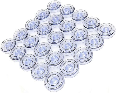 Fbshicung 50PCS Plastic Bobbins#181551 Compatible with for Singer Brand Athena 2000,2001 Futura 900,920,1030,1036 in Saudi Arabia