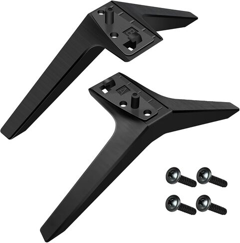Wisiny TV Legs استبدال LG 60 65 بوصة أرجل تلفزيونية ، متوافقة مع LG TV Stand Models 60uj6050 60UK6090 60UM6900 60UN7300 65UJ6300 65UK6090 65UM6900 65UM7300PUA 65UN6950 with Screws in Kuwait
