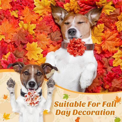 50 Pcs Christmas Dog Collar Flowers Bulk Santa Dog Bow Tie Flower Grooming Charms Accessories for Cat Pets Collar Attachment Embellishment Xmas Party Costume in Saudi Arabia