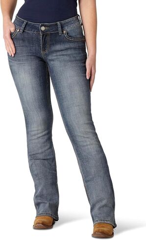 Wrangler Women's Misses Retro Sadie Low Rise Stretch Boot Cut Jean-Dc in Kuwait