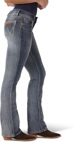Wrangler Women's Misses Retro Sadie Low Rise Stretch Boot Cut Jean-Dc in Kuwait