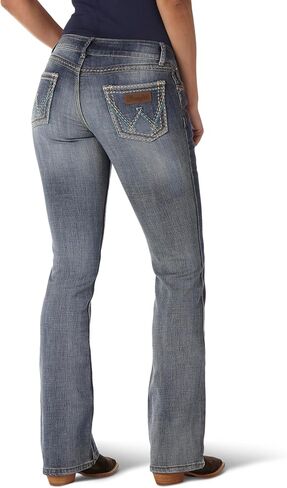 Wrangler Women's Misses Retro Sadie Low Rise Stretch Boot Cut Jean-Dc in Kuwait