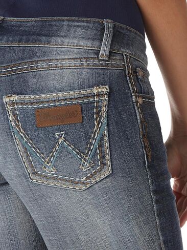 Wrangler Women's Misses Retro Sadie Low Rise Stretch Boot Cut Jean-Dc in Kuwait
