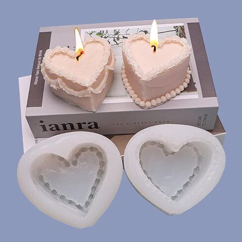 1PCS Rose Flower Silicone Mold,Silicone Candle Molds,Reusable for DIY Handmade Soap,Candle,Resin Casting,Aromatherapy Gypsum,Home Decor in Saudi Arabia