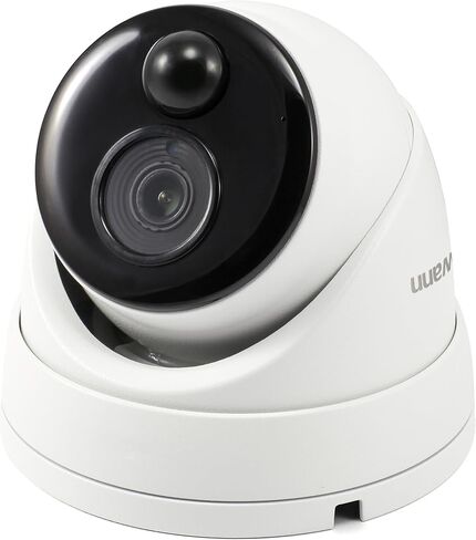 Swann 4K Indoor/Outdoor Security Camera System, 6 Bullet & 6 Dome PoE Cameras 16 Channel NVR 2TB HDD Wired Surveillance CCTV, Motion Sensor Lights, Color Night Vision, Siren, SONVK-1686806FB6D in Saudi Arabia