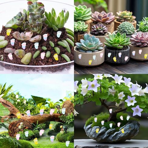100 PCS Mini Resin Cat Paws Figures for Crafts Luminous Tiny Resin Animal Paws Miniature Things for Dollhouse Fairy Garden Micro Landscaping Decoration Cake Toppers Decor in Saudi Arabia
