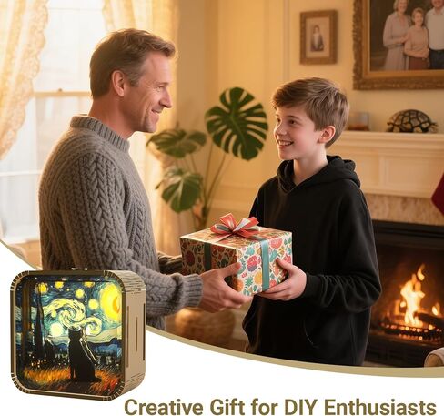 ثلاثية الأبعاد الخشبية اللغز الليلية ضوء ، ألغاز ثلاثية الأبعاد DIY للبالغين مع إضاءة ليلية اللمس ، هدايا رأس السنة الجديدة ، هدايا أعياد الميلاد للمراهقين ، ديكور المكتبي لعشاق الألغاز DIY ، الرجال والنساء (عباد الشمس) in Kuwait