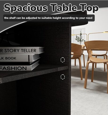 Podium Stand Portable,Mobile Pulpit Podium with Lockable Wheels,Wooden Hostess Stand Reception Desk with Adjustable Shelf and Storage Cabinet for Churches Conference School in Saudi Arabia
