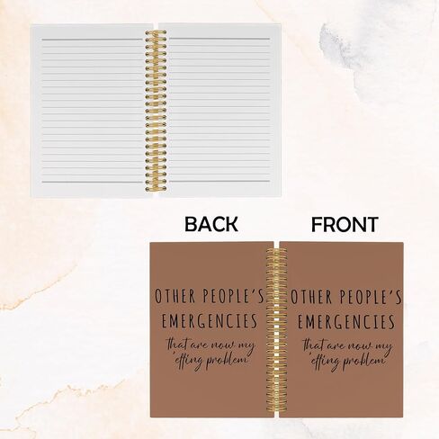 Inspirational Office Journal Notebook - Motivational Teamwork Notebooks College Ruled for Work School, Positive Gift for Friend Coworker Employee, Hardcover Spiral Notebook 5.5"x8.3" in Saudi Arabia