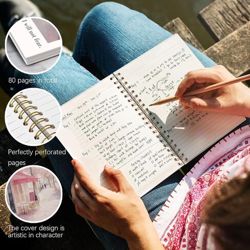 Christian Bible Psalm139 Spiral Notebook Journals, Christian Journals for Women, Christian Gifts for Women, Hardcover Spiral Notebooks College Ruled 5.5 x 8.3 in Saudi Arabia