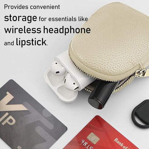 Adjustable Clip and Go Strap with Zippered Pouch Phone Lanyard Crossbody With Wallet for Shopping&Travel Anti-Theft Phone Strap with 1*clasp 2* Clear Lanyard Tether Tabs(Black) in Saudi Arabia