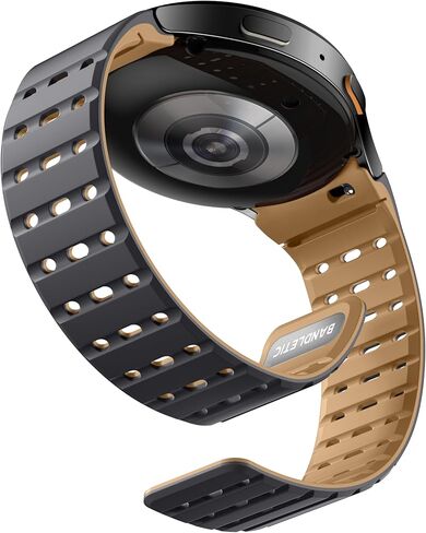 شريط السيليكون المغناطيسي متوافق مع Samsung Galaxy Watch 7 6 5 4 Fe 40mm 44mm/for Galaxy Watch 6 4 Classic 43mm 47mm 42mm 46mm/Watch 5 Pro 45mm ، in Kuwait