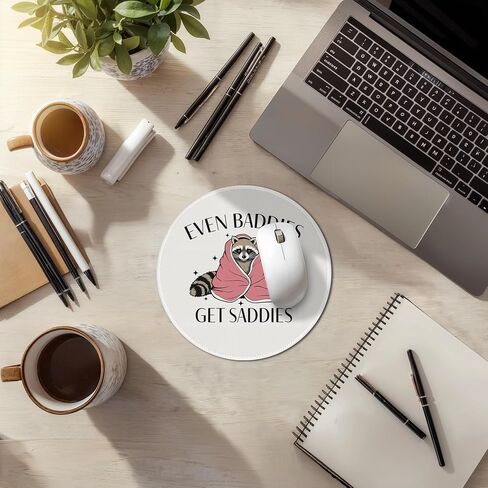مضحكة Cat Mouse Pad Mousepad ، منصات الماوس المضحكة لأجهزة الكمبيوتر المنزلية المكتبية ملحقات الكمبيوتر المحمول ، هدايا محبي القطط ، هدايا مضحكة لزملائي في العمل ، 7.9x7.9 بوصة in Kuwait