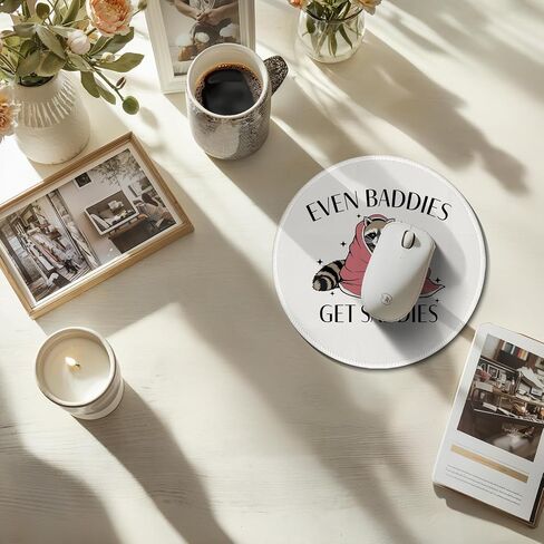 مضحكة Cat Mouse Pad Mousepad ، منصات الماوس المضحكة لأجهزة الكمبيوتر المنزلية المكتبية ملحقات الكمبيوتر المحمول ، هدايا محبي القطط ، هدايا مضحكة لزملائي في العمل ، 7.9x7.9 بوصة in Kuwait