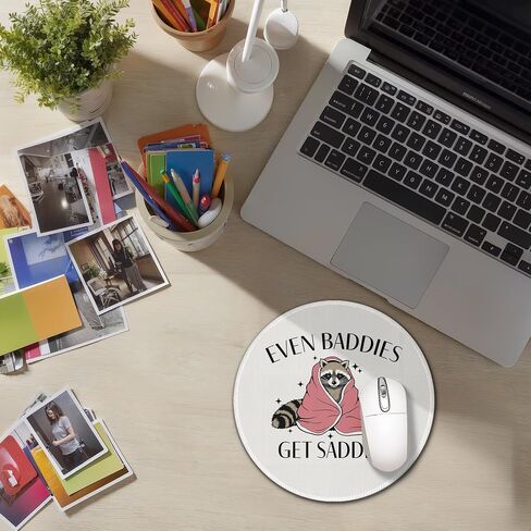 مضحكة Cat Mouse Pad Mousepad ، منصات الماوس المضحكة لأجهزة الكمبيوتر المنزلية المكتبية ملحقات الكمبيوتر المحمول ، هدايا محبي القطط ، هدايا مضحكة لزملائي في العمل ، 7.9x7.9 بوصة in Kuwait