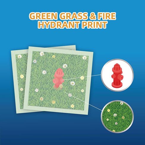 HONEYCARE Dog Training Pads with Grassfield & Fire Hydrant Printing丨Eliminating Urine Odor Puppy Pads 丨 XXL Premium Dog Pee Pads (30Count, 30x36 inch) in Saudi Arabia