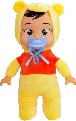 Cry Babies Disney 9" Plush Baby Doll Tiny Cuddles Inspired by Disney Daisy That Cry Real Tears for Kids Age 18 Months and Up in Saudi Arabia